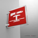 Cartello pulsante di sgancio