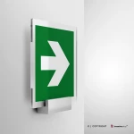 Cartello freccia evacuazione E005 / E006