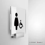 Cartello toilette standard