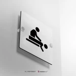 Cartello sala massaggi