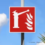 Cartello spingarda antincendio F015