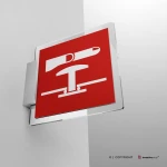 Cartello pulsante di sgancio