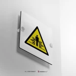 Cartello pericolo di schiacciamento W019