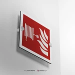 Cartello lancia antincendio F002