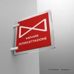 Cartello valvola intercettazione