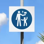 Cartello obbligatorio tenere fuori dalla portata dei bambini M055