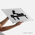 Cartello sala massaggi