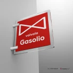 Cartello valvola gasolio