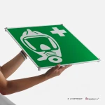 Cartello autorespiratore d'emergenza E029