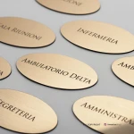 Targhette in Acrilico Incise per porte e indicazioni