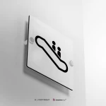Cartello scale mobili