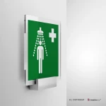 Cartello doccia di emergenza E012