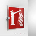 Cartello spingarda antincendio F015