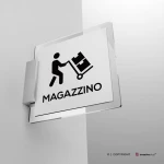 Cartello magazzino