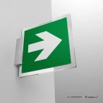 Cartello freccia evacuazione E005 / E006