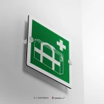 Cartello borsa medica d'emergenza E027