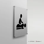 Cartello sala massaggi