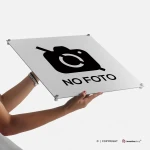 Cartello no foto