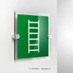 Cartello scala di evacuazione E059