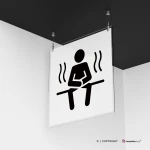 Cartello sauna