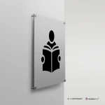 Cartello sala lettura