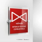 Cartello valvola intercettazione combustibile