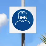 Cartello occhiali protettivi obbligatori M004 / M007 / M025