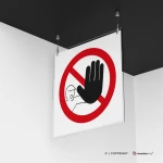 Cartello vietato l'accesso