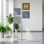 Piantana Pro Neutra, per cartelli laterali
