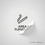 Cartello area fumatori
