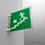 Cartello scale d'emergenza