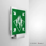 Cartello punto d'incontro evacuazione E007 e E032
