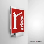 Cartello spingarda antincendio F015