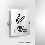 Cartello area fumatori