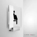 Cartello posto riservato donna incinta