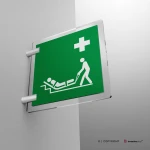 Cartello materassino di evacuazione E067