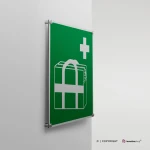 Cartello borsa medica d'emergenza E027