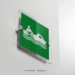 Cartello imbarcazione di salvataggio E037