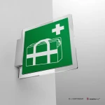 Cartello borsa medica d'emergenza E027