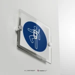 Cartello imbracatura di sicurezza obbligatoria M018