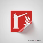 Cartello spingarda antincendio F015