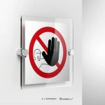 Cartello vietato l'accesso