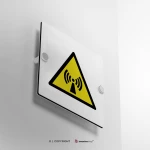 Cartello pericolo radiazioni non ionizzanti W005