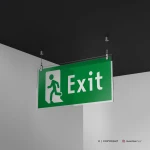 Cartello evacuazione EXIT mod. 2:1