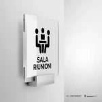 Cartello sala riunioni
