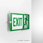 Cartello evacuazione EXIT mod. 2:1