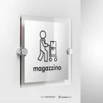 Cartello magazzino