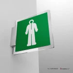 Cartello abbigliamento di sopravvivenza E056