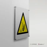 Cartello pericolo forte rumore improvviso W038