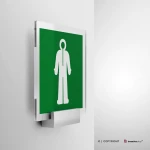 Cartello abbigliamento di sopravvivenza E056